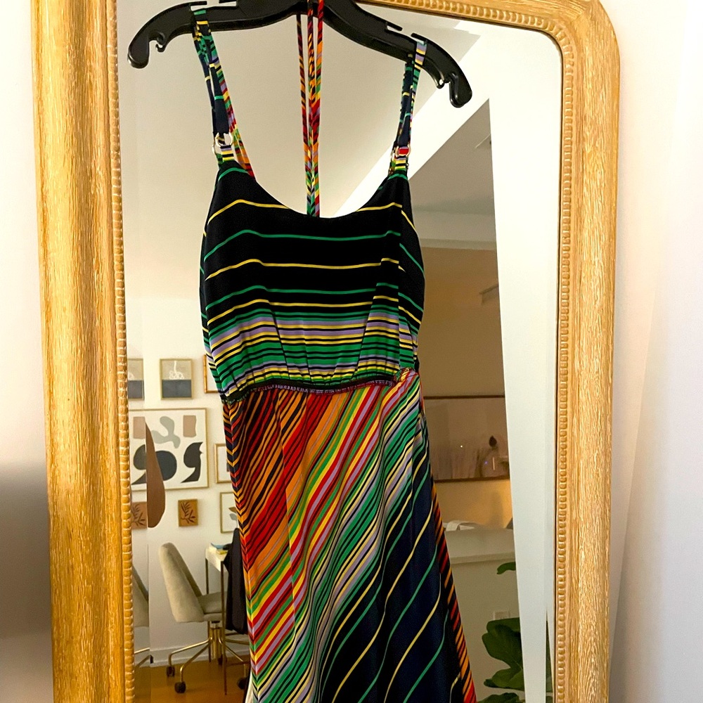 Amanda uprichard stripe dress small worn once